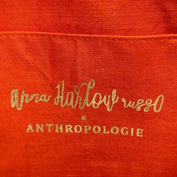 ANTHROPOLOGIE x Anna Harlow Russo L Crescent Pouch/Clutch - Picture 3 of 10